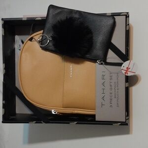 NWT Tahari 3 Piece Gift Set Backpack